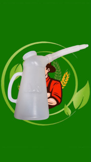 قیف روغن درجه بندی شده همراه با لوله منعطف